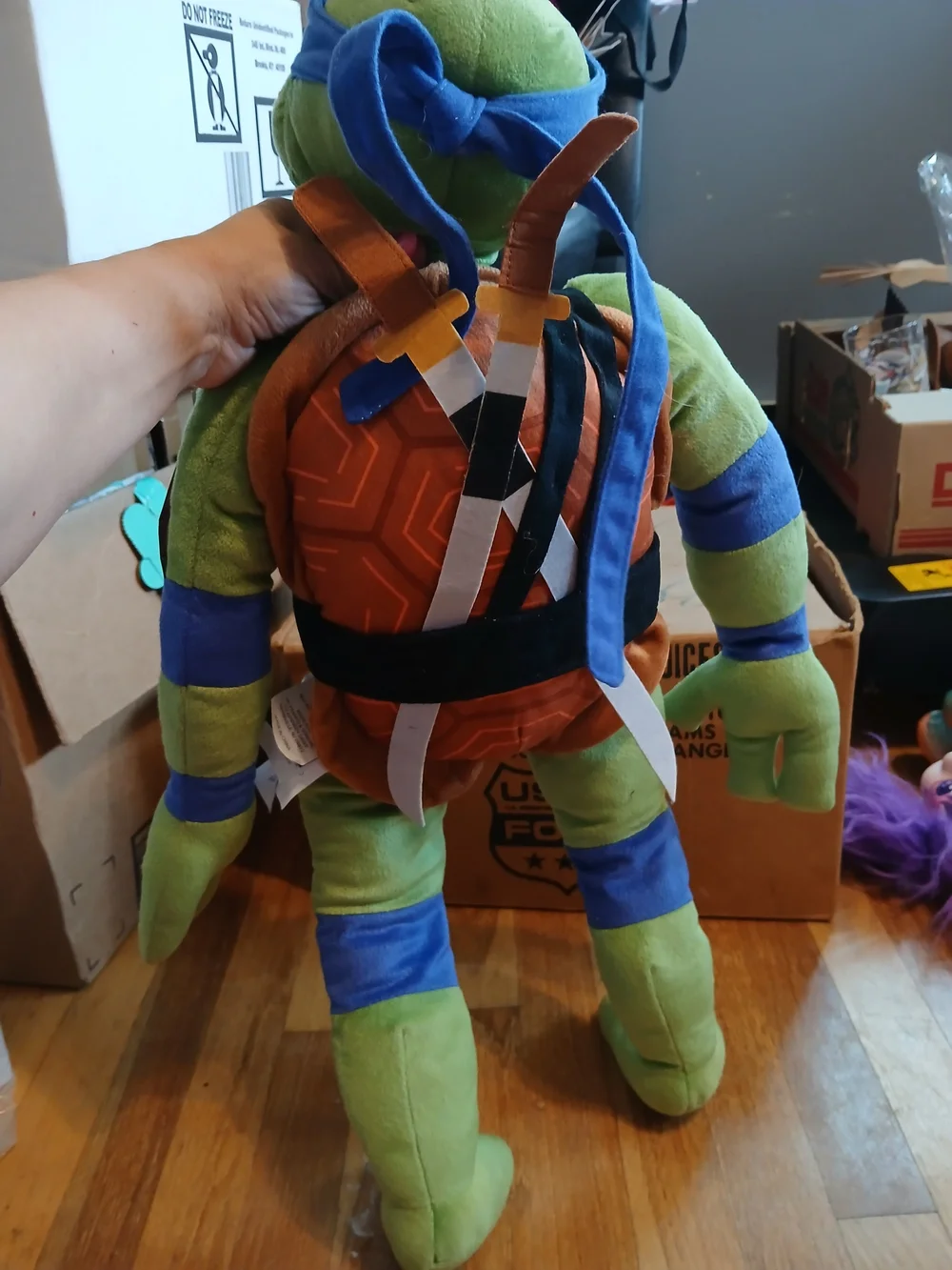 Teenage Mutant Ninja Turtles Leonardo Plush 24” Large TMNT